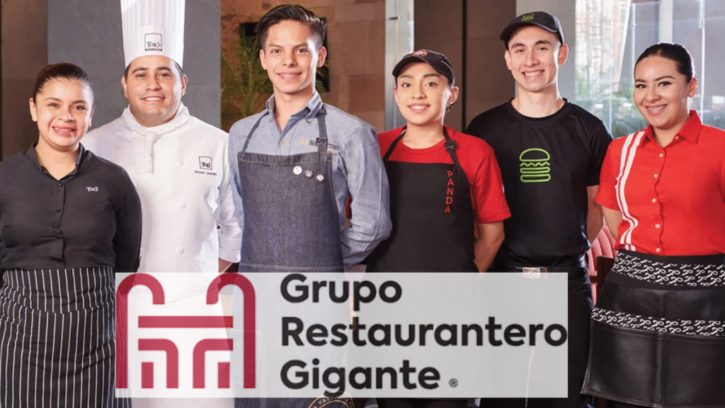 Ofertas de Trabajo en Grupo Restaurantero Gigante – Diversas Áreas